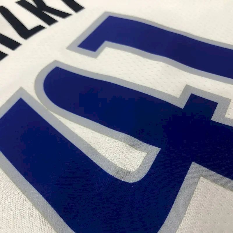 Men’s Dirk Nowitzki White Swingman Player Jersey – Association Edition