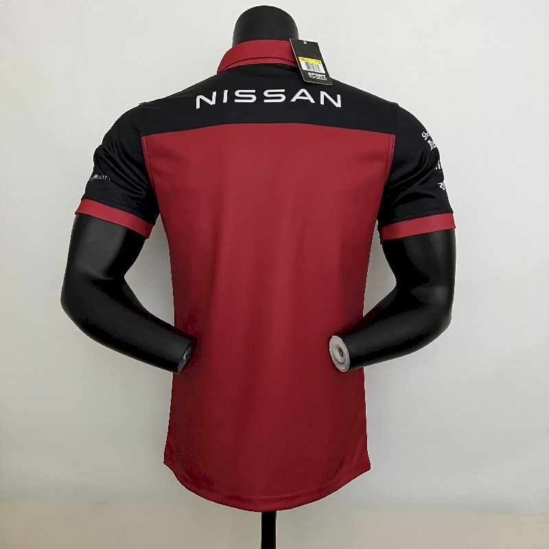 Nissan 2023 red polo Shirt