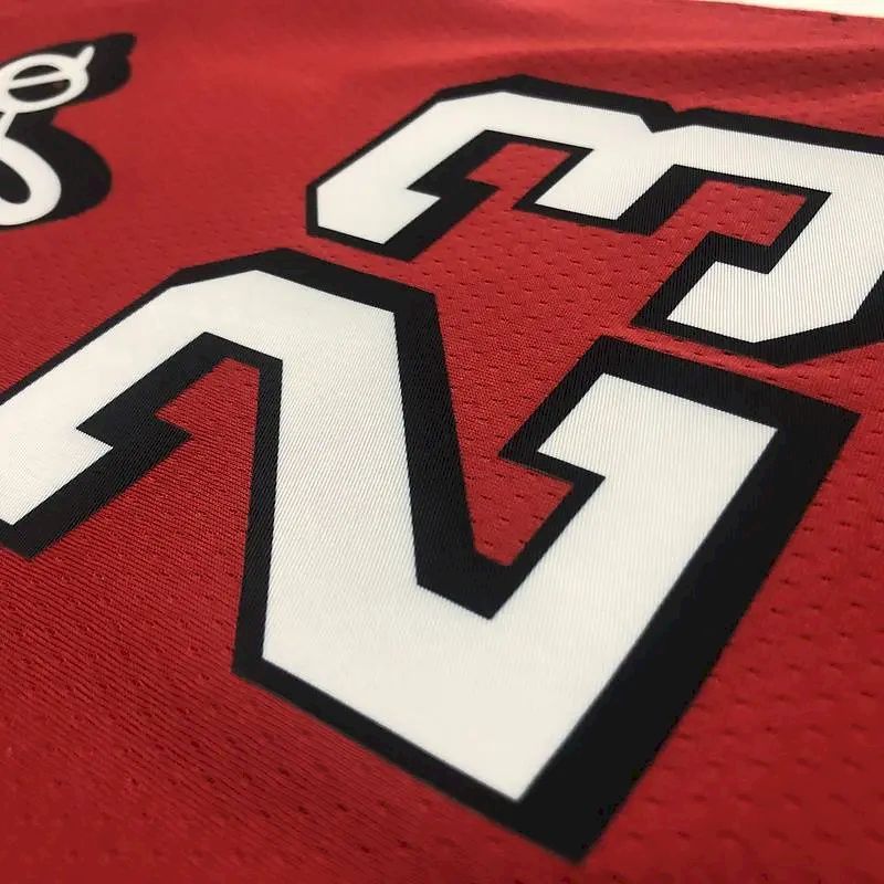Men’s Michael Jordan Red 2021-22 Swingman Team Jersey – City Edition