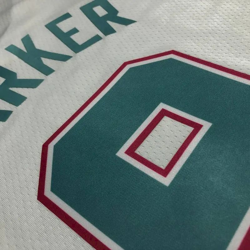 Men’s Tony Parker White Team Jersey – 75th Anniversary City Edition