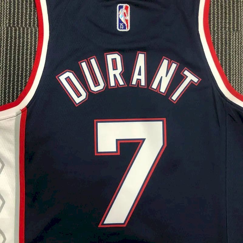 Men’s Kevin Durant Navy Team Jersey – 75th Anniversary City Edition