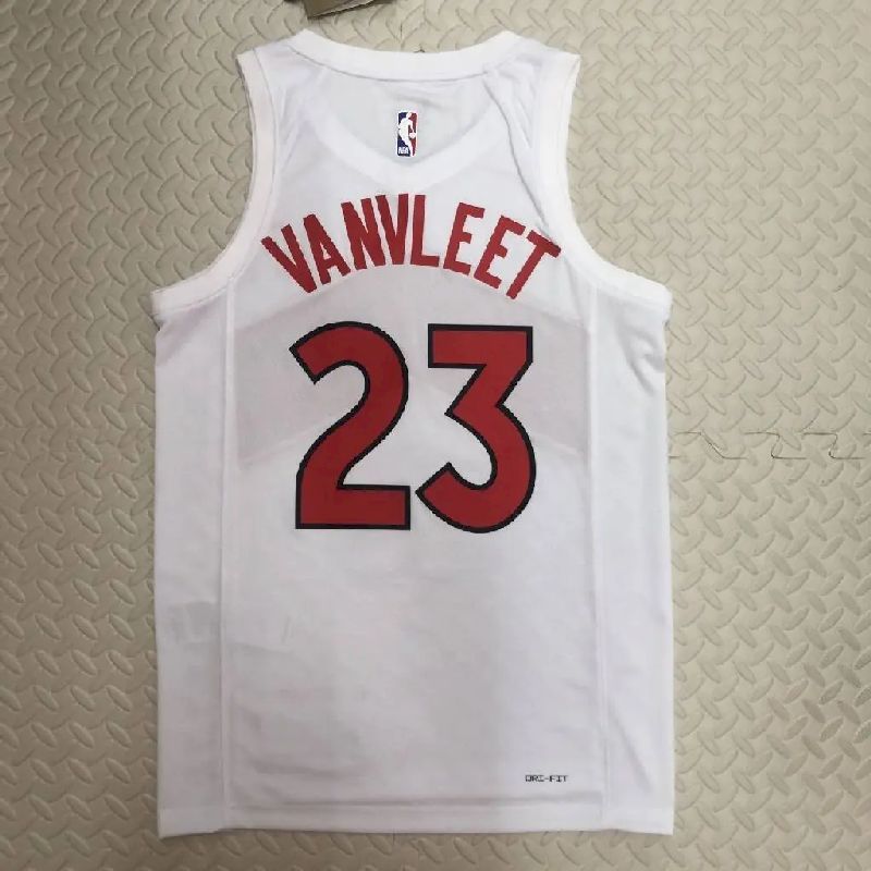Men’s Fred VanVleet White Home Team Jersey