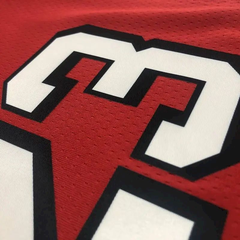 Men’s Michael Jordan Red 2021-22 Swingman Team Jersey – City Edition