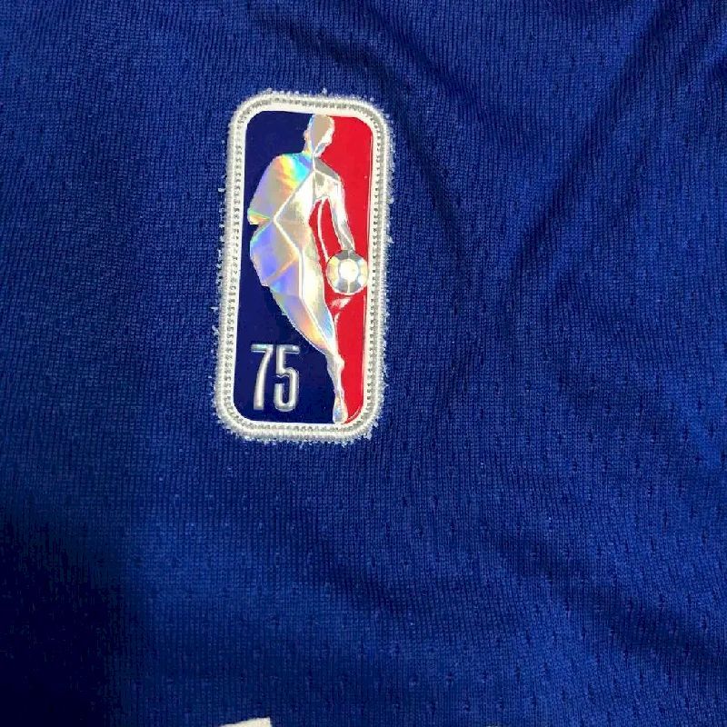 Men’s Stephen Curry Blue Team Jersey – 75th Anniversary Edition