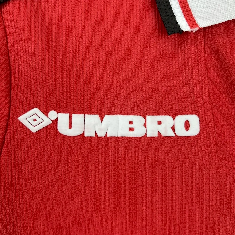 Manchester United 1998/99 Home Long Sleeves Retro Jersey