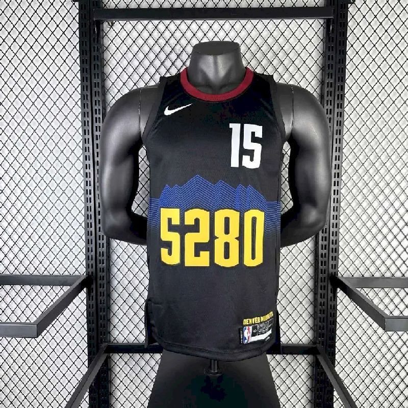 Denver Nuggets 2024/25 City Edition Black Color JOKIC#15