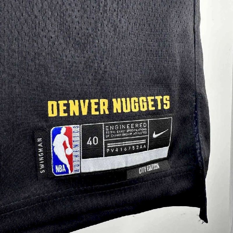 Denver Nuggets 2024/25 City Edition Black Color JOKIC#15