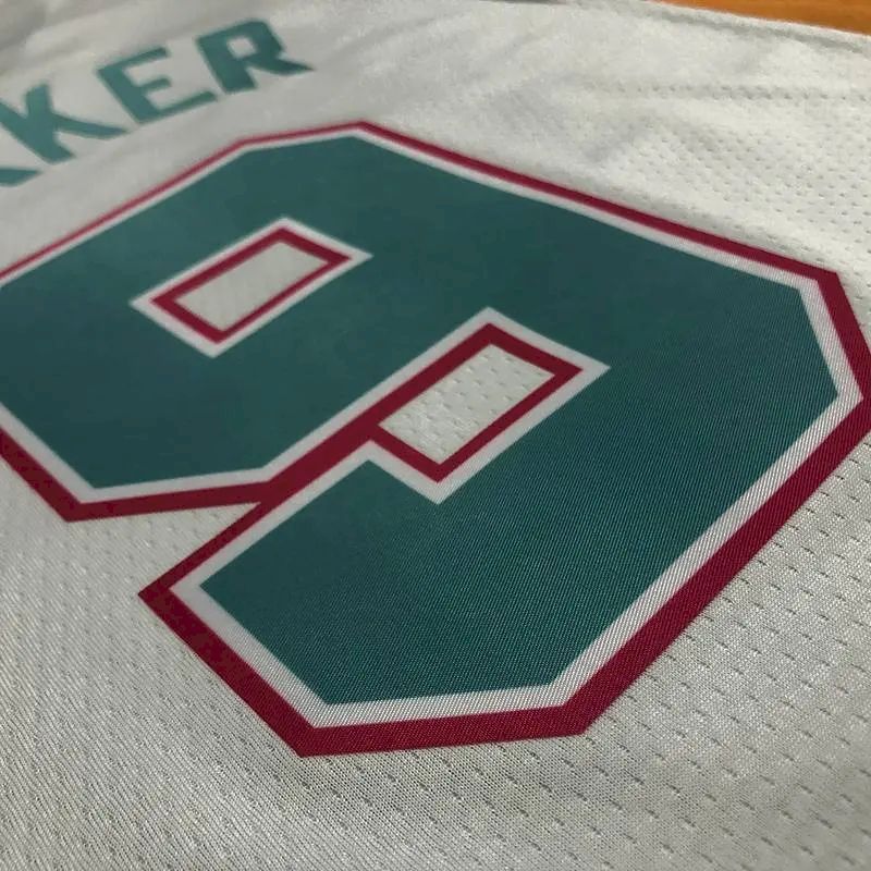 Men’s Tony Parker White Team Jersey – 75th Anniversary City Edition
