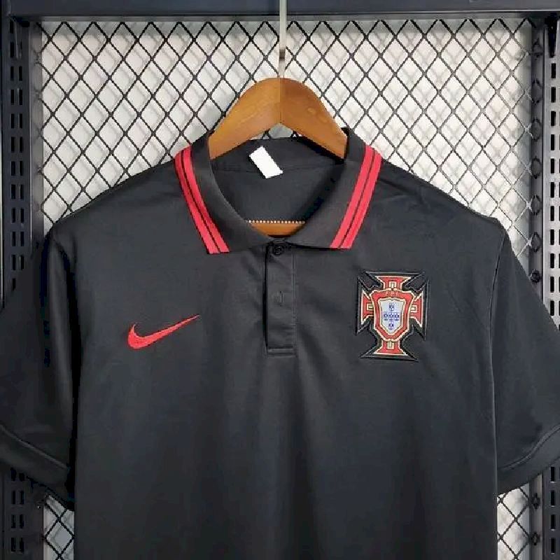 Portugal 2023/24 Black Polo