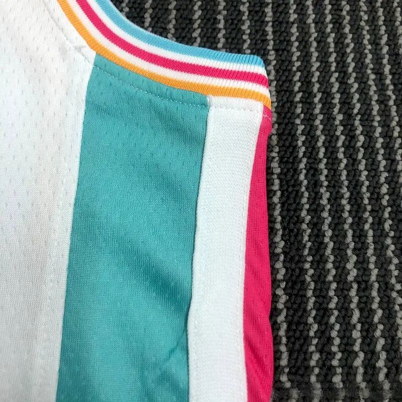 Men’s Tony Parker White Team Jersey – 75th Anniversary City Edition