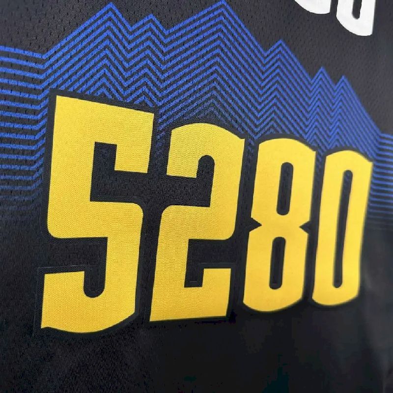 Denver Nuggets 2024/25 City Edition Black Color JOKIC#15