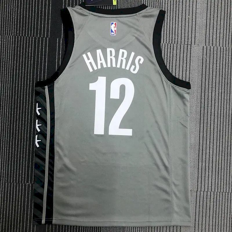Men’s Joe Harris Gray 2020-21 Player Jersey – Statement Edition