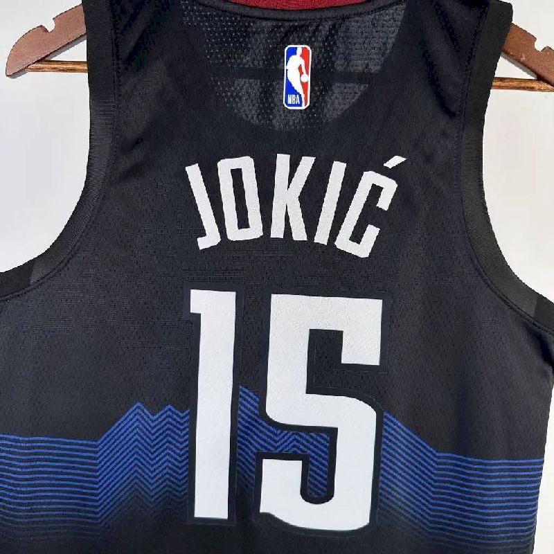 Denver Nuggets 2024/25 City Edition Black Color JOKIC#15