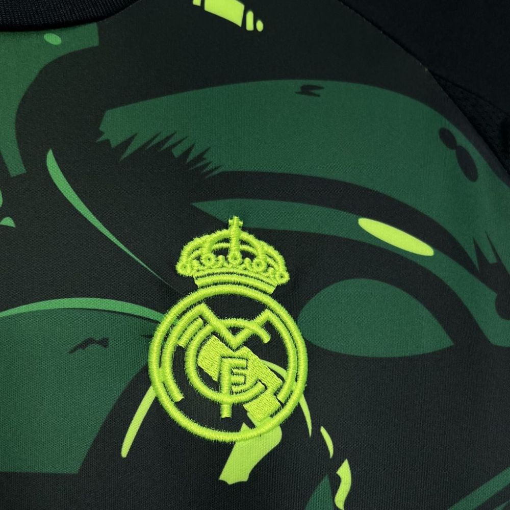 Real Madrid 2024/25 Green and black special edition Jersey