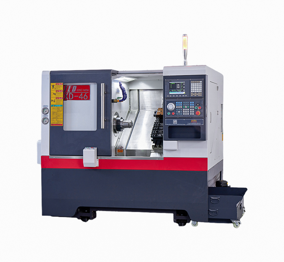 LDS-46XD-D2 End-mounted 2-axis Turning-Milling CNC Lathe