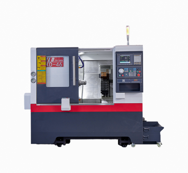 LDS-46XD-D2 End-mounted 2-axis Turning-Milling CNC Lathe