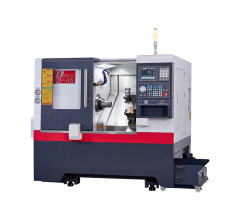 LDS-46XD-DT-D2 End-mounted 2-axis Servo Turret CNC Lathe