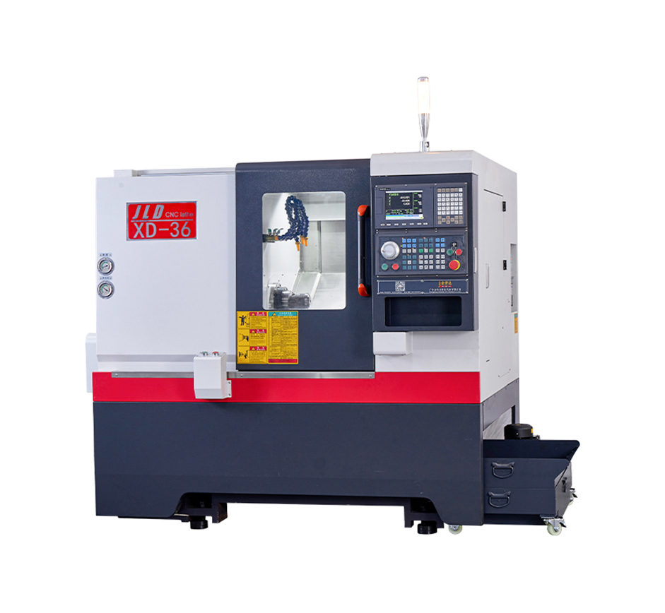 LDS-36XD High-low Rail CNC Lathe
