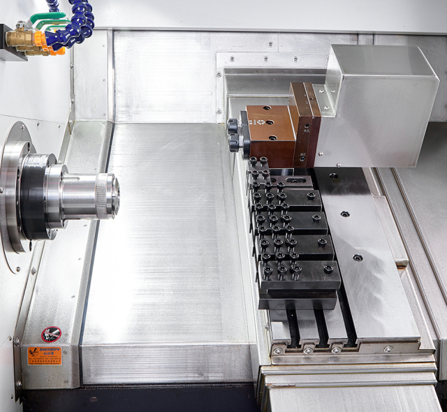LDS-46XD-D2 End-mounted 2-axis Turning-Milling CNC Lathe