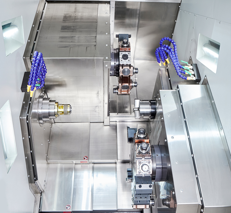 LDS-52 46SY双主轴双动力刀塔数控车床