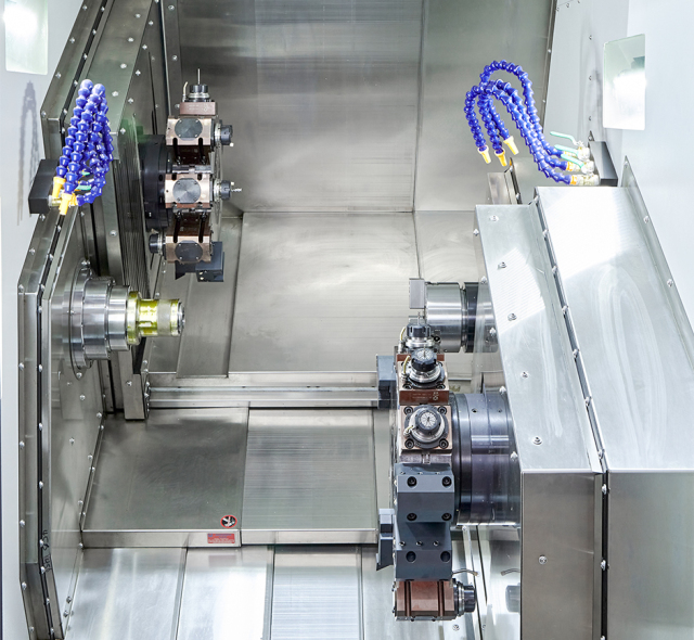 LDS-52 46SY双主轴双动力刀塔数控车床