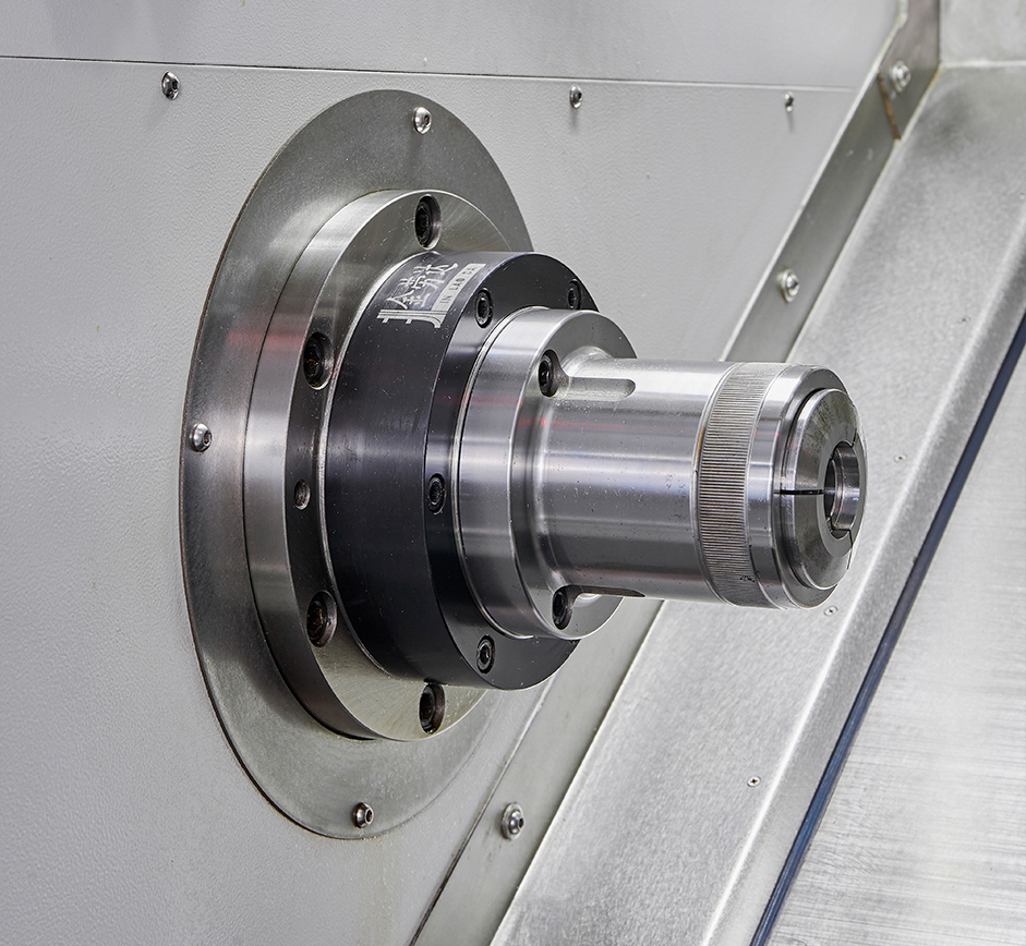 LDS-46XD-DT-D2 End-mounted 2-axis Servo Turret CNC Lathe