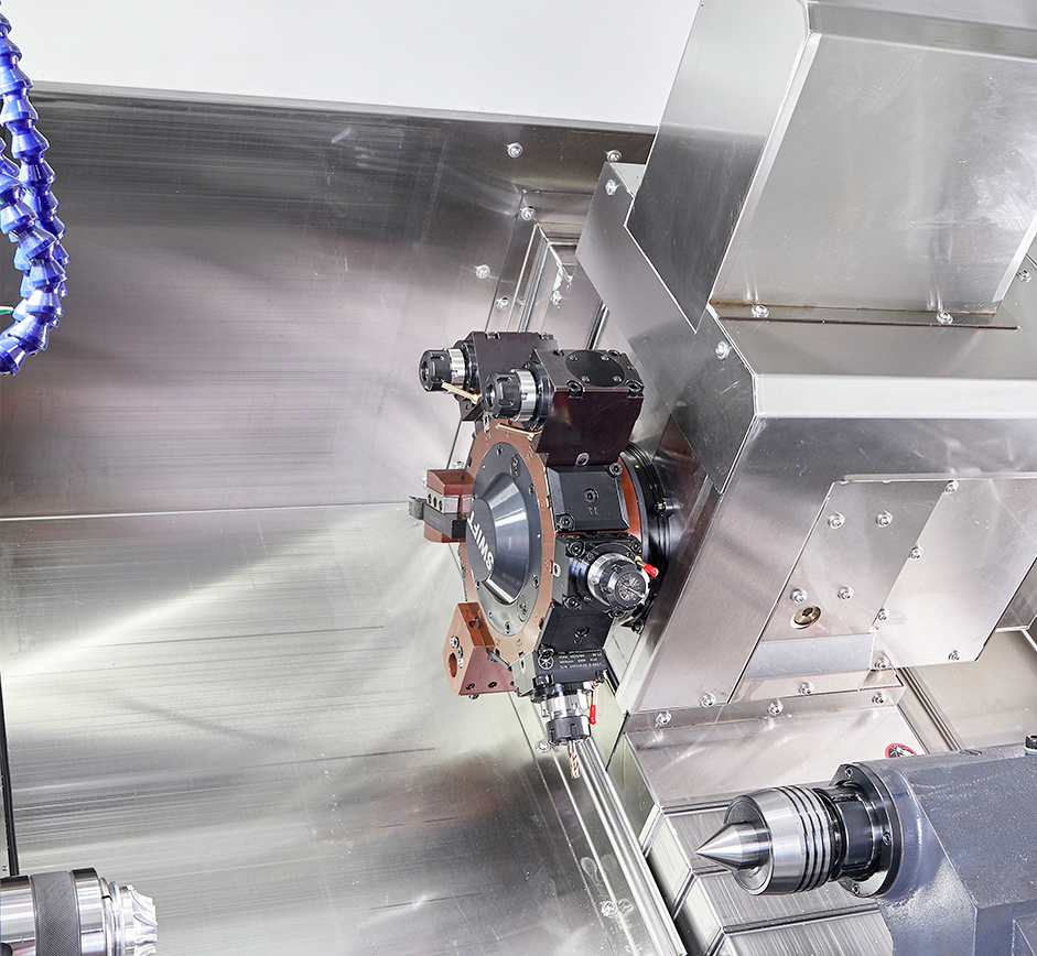 LDS-46 52YD-WZ Tailstock Power Turret CNC Lathe