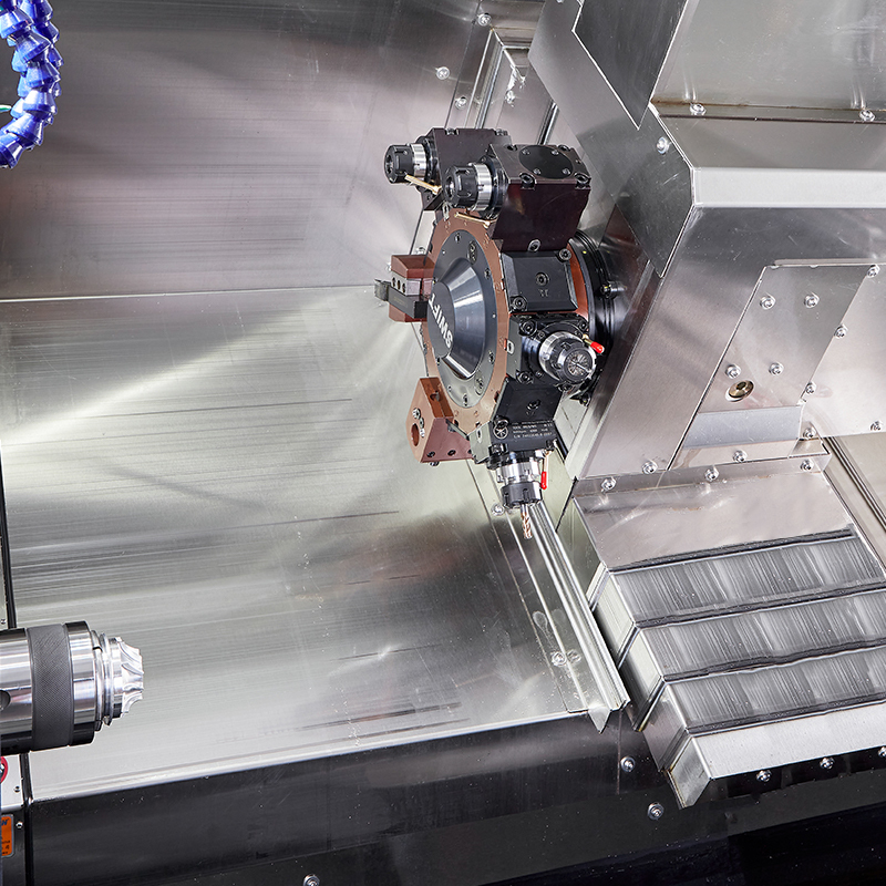 LDS-46 52YD-H12 Power Turret CNC Lathe