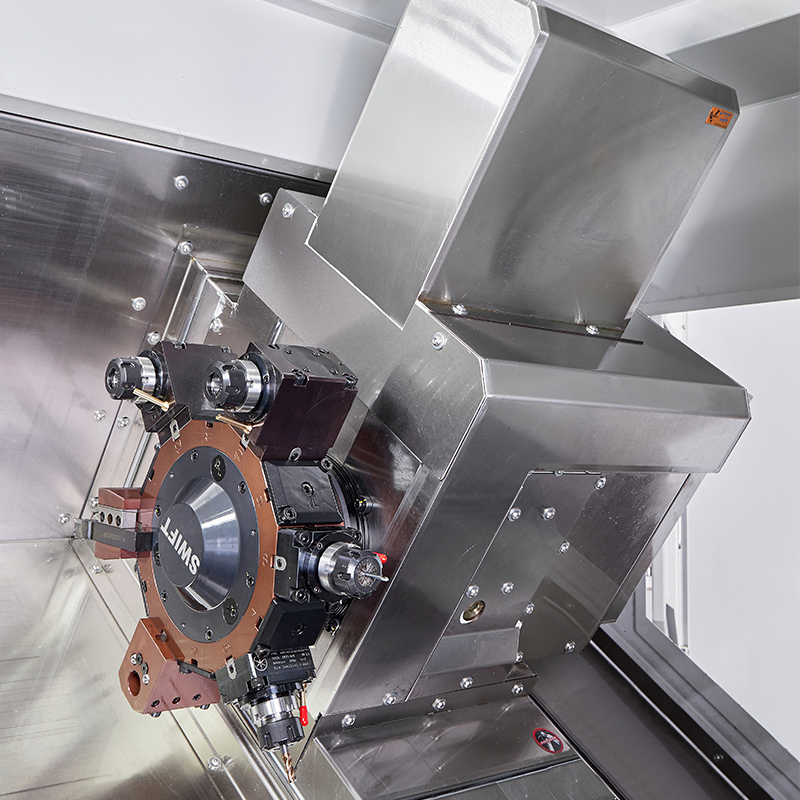 LDS-46 52YD-H12 Power Turret CNC Lathe