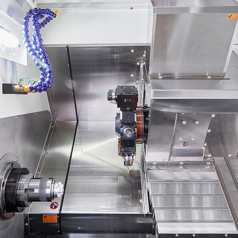 LDS-46 52YD-H12 Power Turret CNC Lathe