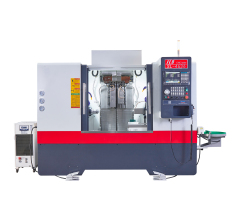 LDS-4636SL-CFS-22TB Dual Electric Spindles Dual Vertical Linear Tool Square Turning CNC Lathe