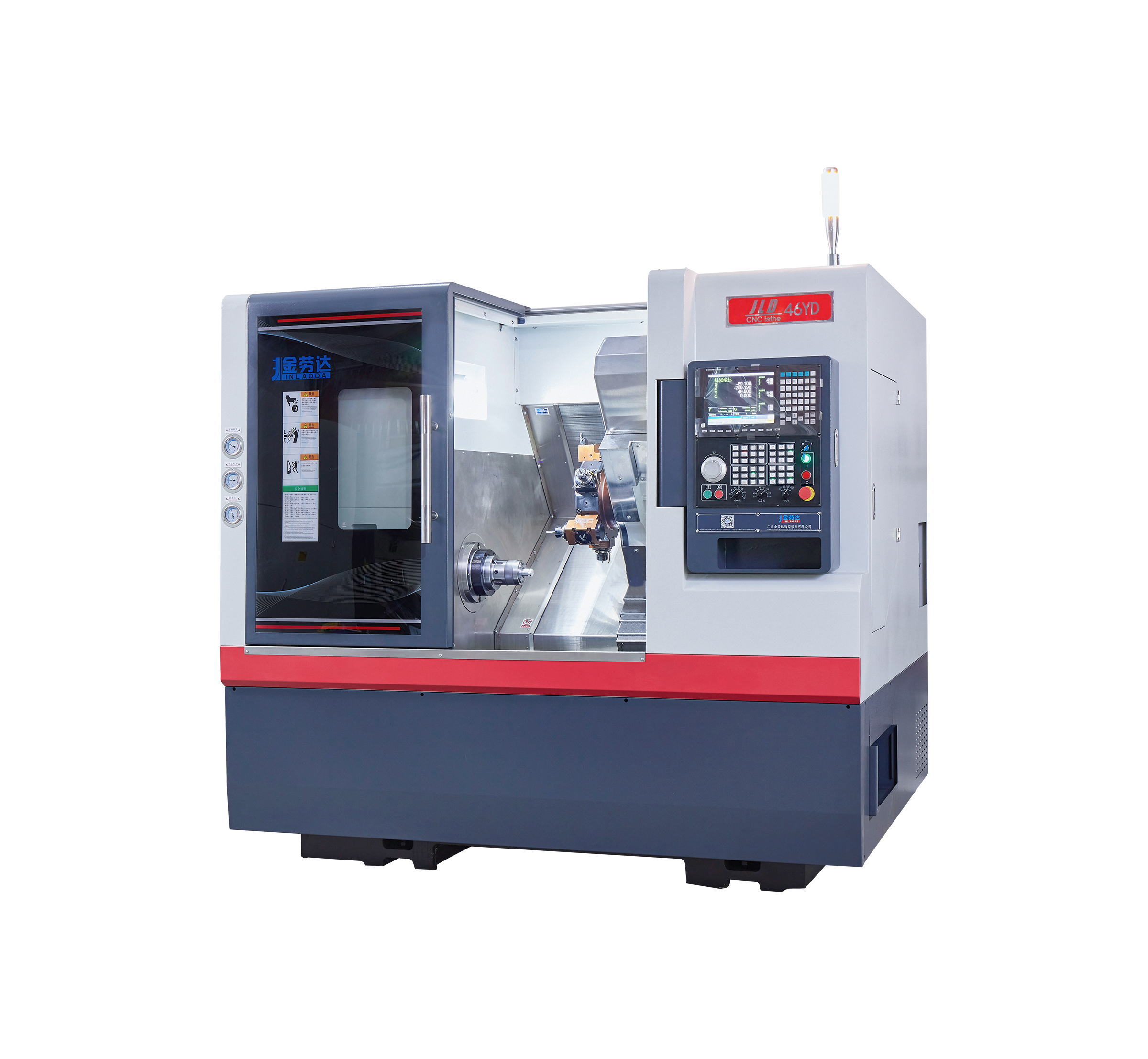 LDS-46 52YD-H12 Power Turret CNC Lathe