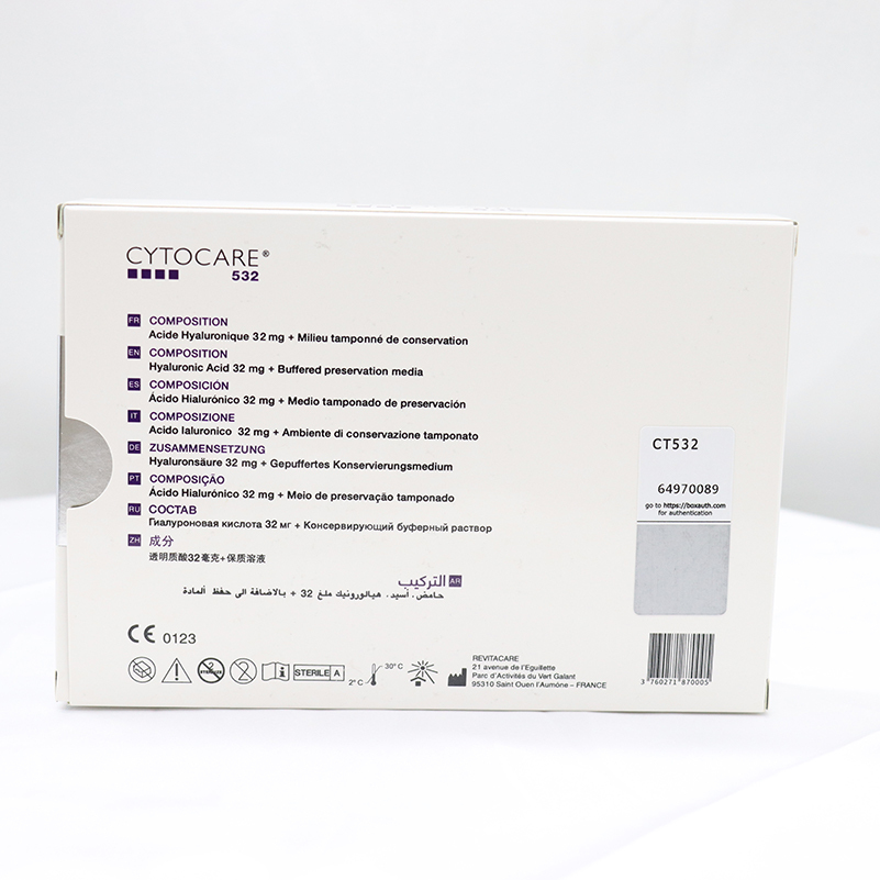 CYTOCARE 532 Energy Complex, 5ml*10 vials, Anti-wrinkle/Hydrating/Skin Base Repair Essence