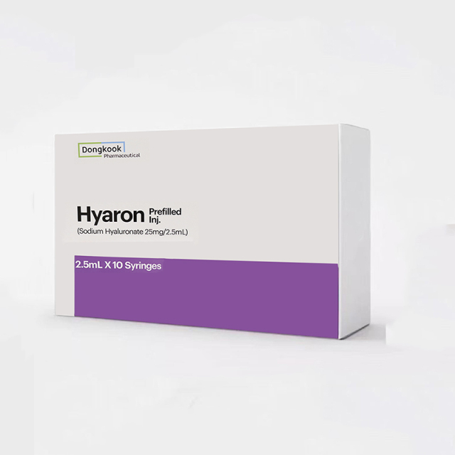 1. DONGKOOK Hyaron Prefilled Injection Water Light - Deep Hydration Anti-Aging Skin Booster，2.5mL per syringe, 10 syringes per box