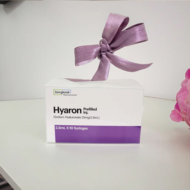 1. DONGKOOK Hyaron Prefilled Injection Water Light - Deep Hydration Anti-Aging Skin Booster，2.5mL per syringe, 10 syringes per box