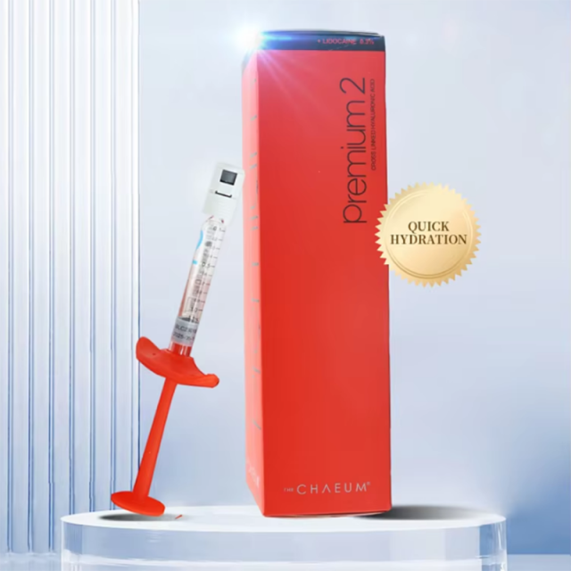 The Chaeum Premium HA Filler Set 1.1ml x 2sy - Long-Lasting Injections for Facial Volume and Contouring