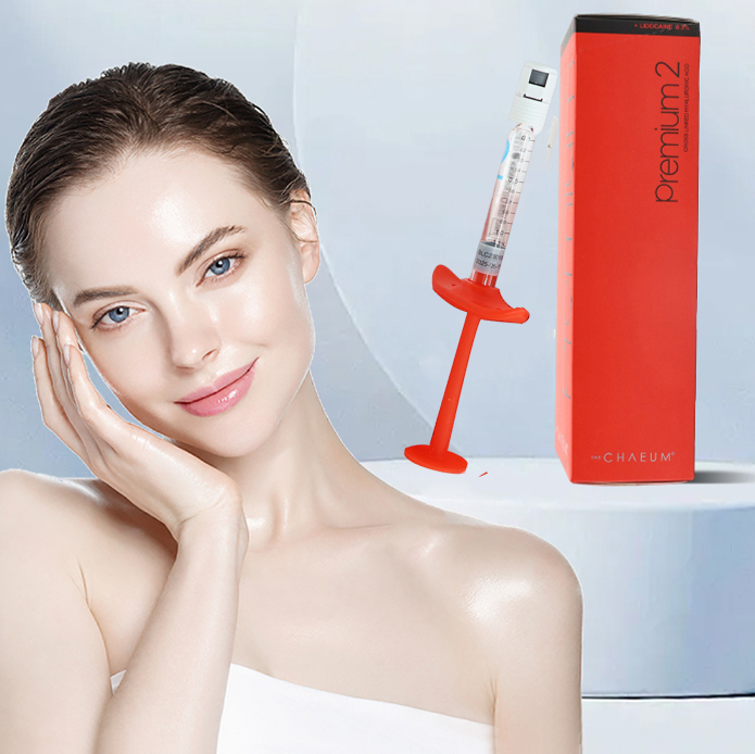 The Chaeum Premium HA Filler Set 1.1ml x 2sy - Long-Lasting Injections for Facial Volume and Contouring