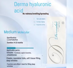 Dermalax Implant Plus/Deep Plus/Plus with Lidocaine 1.1ml - Cross-Linked HA Dermal Fillers for Full Face Volume, Contouring and Wrinkle Reduction