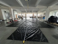 Lightweight Lumber Tarp 20' x 27' - 6' Drop Flatbed Tarp Ripstop