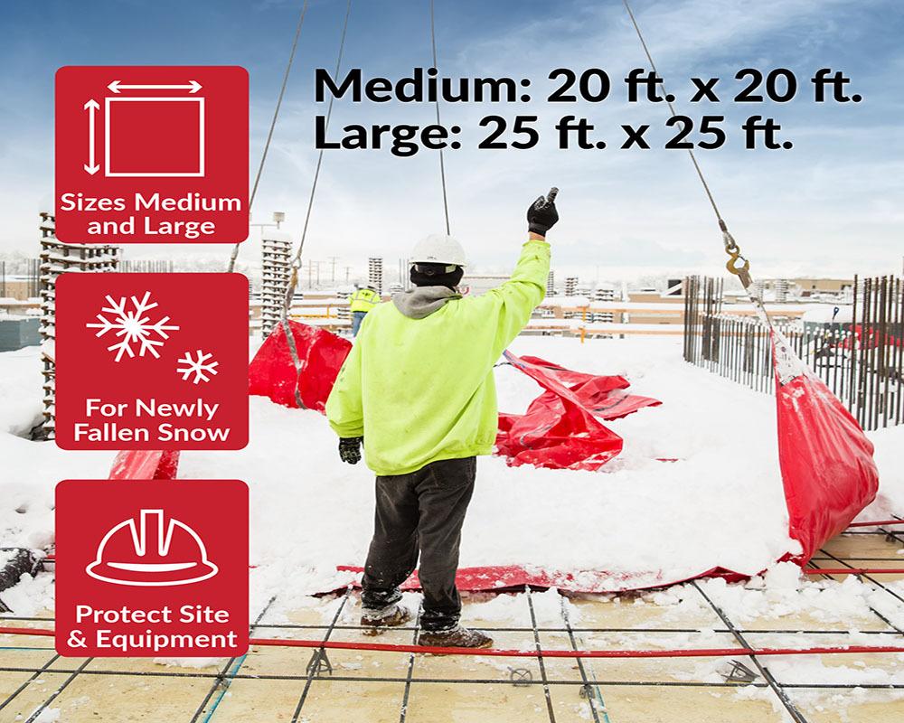Snow Tarps for Lifting & Removal of Snow