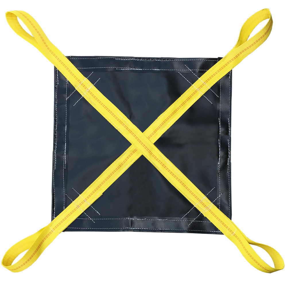 Construction Snow Removal Tarp With 4 Loops