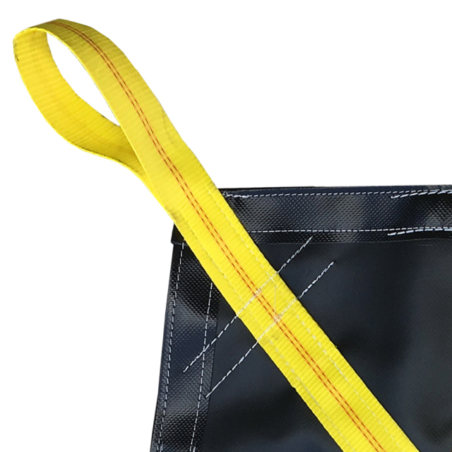 Construction Snow Removal Tarp With 4 Loops