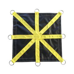 Construction Snow Removal Lifting Tarps 25' x 25' & 8 Loops