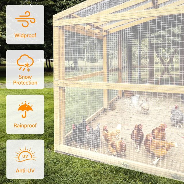 16 Mil Greenhouse Cover,Clear Plastic Tarps