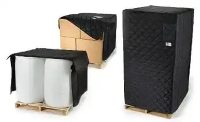 VECTUS Black Fabric Insulated Pallet Cover