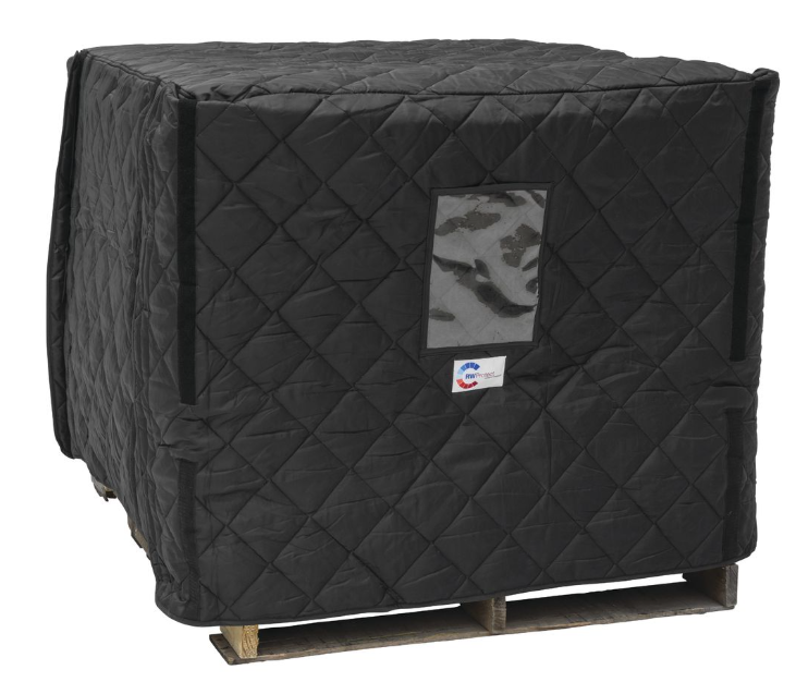 VECTUS Black Fabric Insulated Pallet Cover