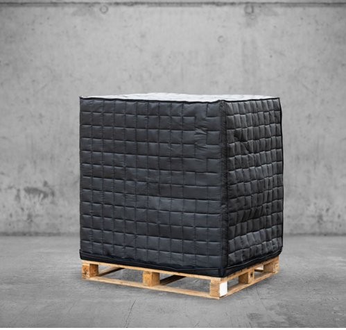 VECTUS Black Fabric Insulated Pallet Cover