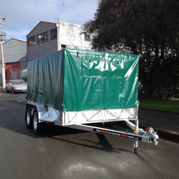 Utility trailer tarp trailer cover