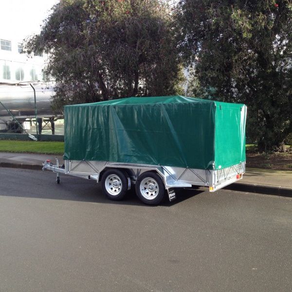 Utility trailer tarp trailer cover