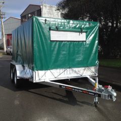 Utility trailer tarp trailer cover